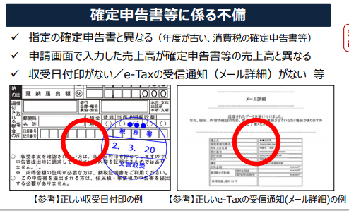 月次支援金 事前確認後に申請するときの注意事項 ささいなことで不備にならないようにする 丹 尾 淳 史 税 理 士 事 務 所