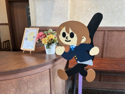 旧豊郷小学校のけいおん！の唯ちゃん